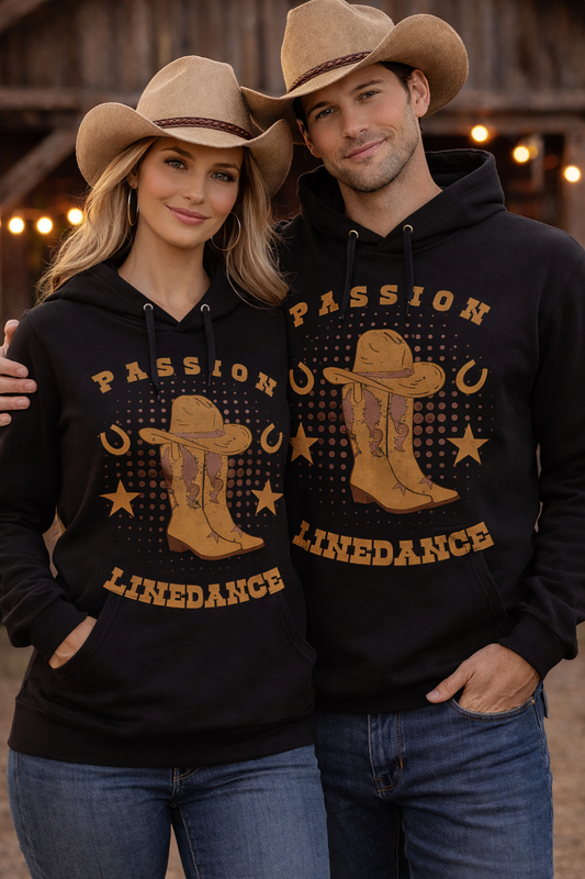 Passion Linedance Western Country  - Basic Unisex Hoodie