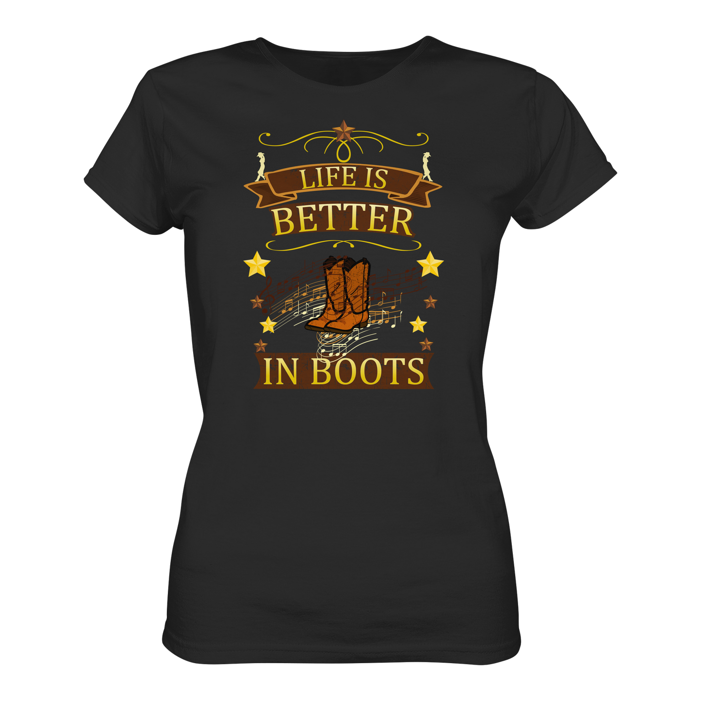 Life Is Better In Boots – Western & Linedance  - Ladies Shirt
